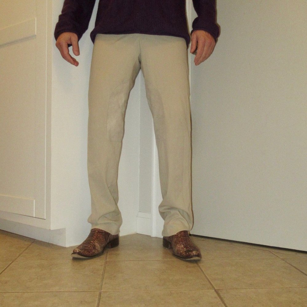 Made in Italy Purple Label Ralph Lauren Taupe Pants Size 34